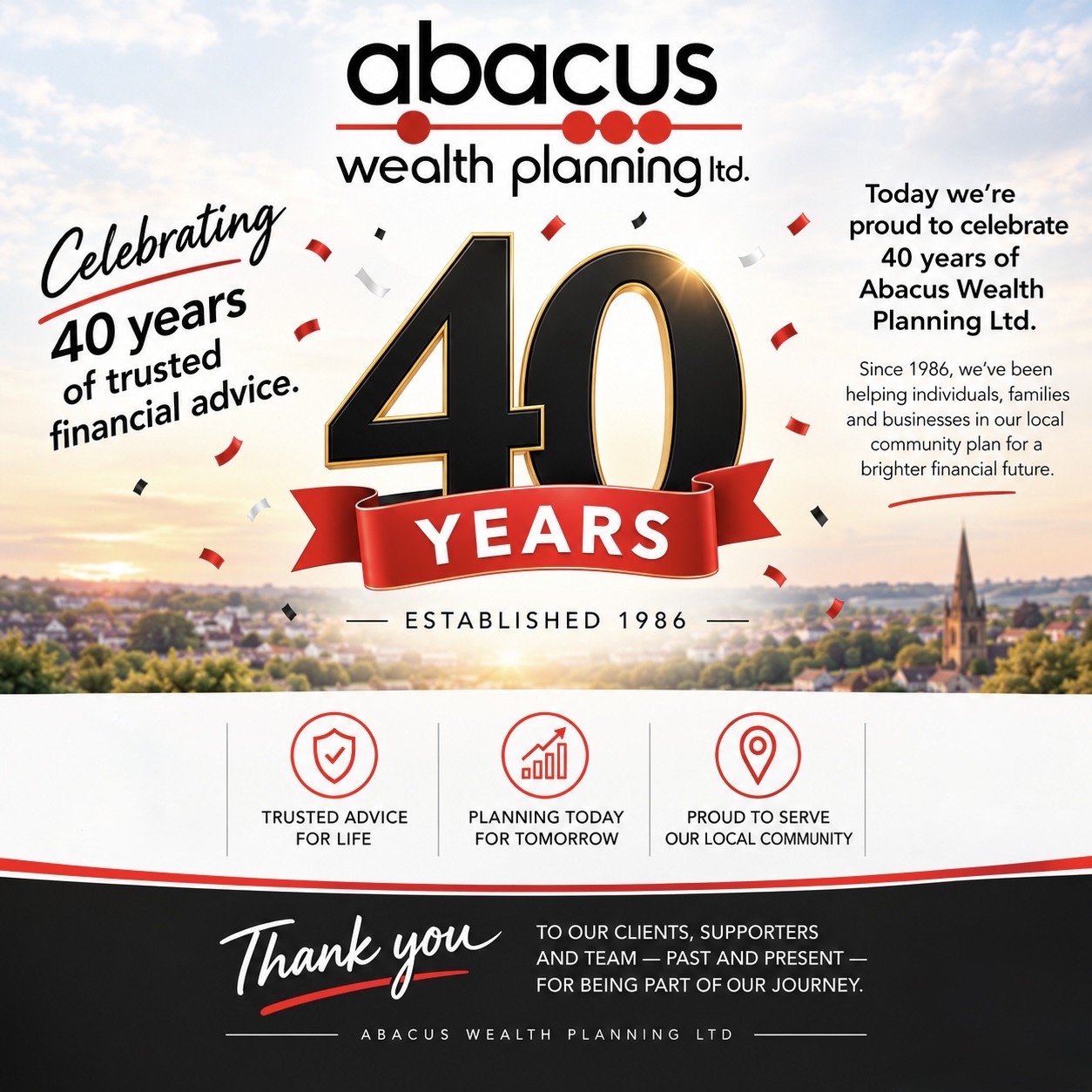 celebrating 40 years